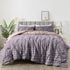 The White Moss Hannah Reversible Print Pinch Pleat AC Comforter With 2 Pillow Cover